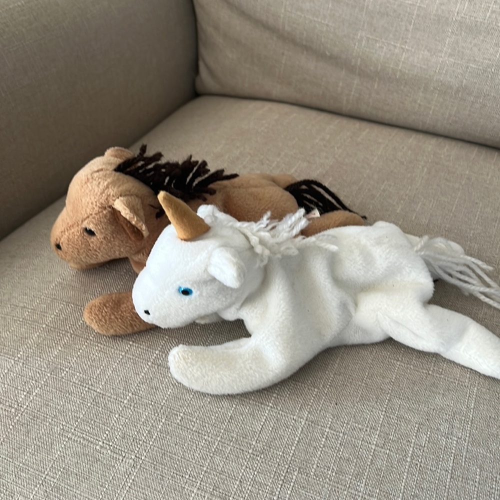 TY Beanie Baby Set “Mystic & Derby”